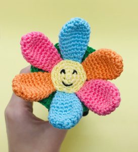 pattern crochet amigurumi sam the flowers spirit